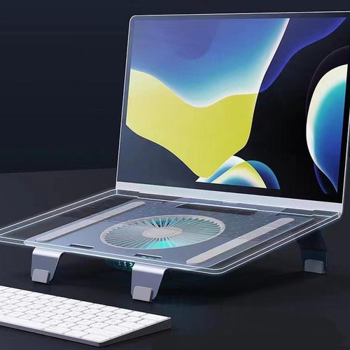 Soporte Para Computadora Portátil Con Ventilador De