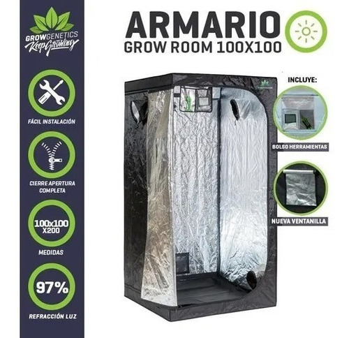 Armario Grow Room 100 - Grow Genetics