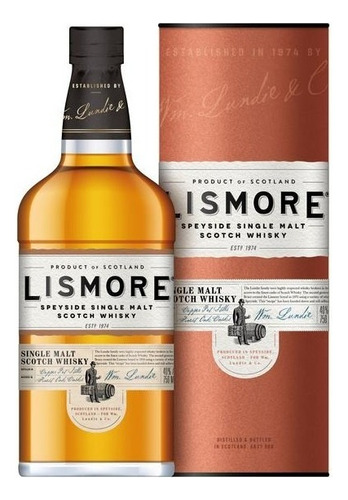 Whisky Lismore Speyside Single Malt Con Estuche