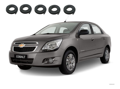 Chevrolet Cobalt Burletes De 4 Puertas Y Baul (los Cinco)