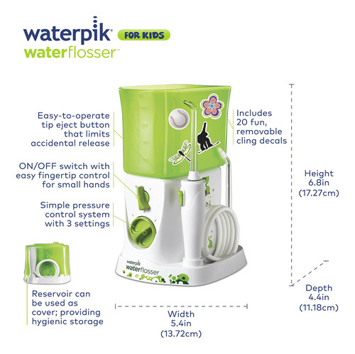 Water Flosser Waterpik Wp-260 Para Crianças Com Aparelho Ort