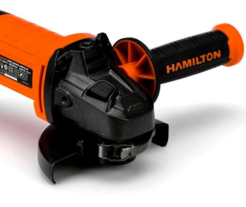 Imagen 4 de 8 de Amoladora 115mm Angular 900w 12000rpm Profesional Hamilton