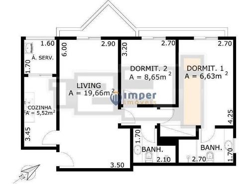 Imagem 2 de 23 de Apartamento, 66 M² - Venda Por R$ 820.000,00 Ou Aluguel Por R$ 2.350,00/mês - Perdizes - São Paulo/sp - Ap9332