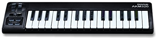 Imagen 2 de 2 de Controlador Teclado Midi Usb Midiplus Akm320 32 Teclas Sensi