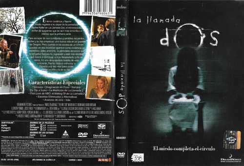 La Llamada Dos Dvd The Ring Two Hideo Nakata Terror