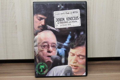 Dvd Jobim, Vinícius & Toquinho Com Miúcha