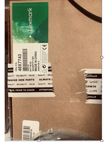 Kit Fuser Np 40x7743 Lexmark Mx710 Mx711 Mx812 Mx810 Mx812