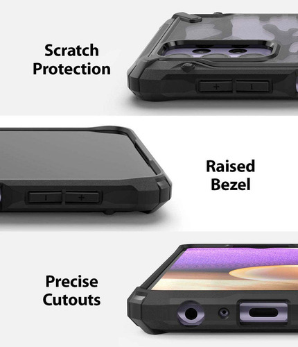 Imagen 4 de 9 de Case Ringke Fusion X Design Galaxy A32 5g - Importado De Usa