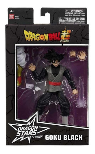 Goku Black- Muñeco Articulado -dragon Ball Super- Bandai