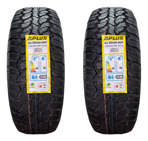 Kit 2 Pneus 265/75r16 Lt 123/120s All Terrain Aplus A929 S