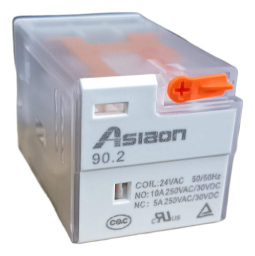 Relé Encapsulado Asiaon 24 Vac 8 Pines 10 A
