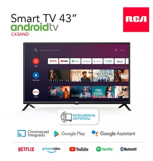 Smart Tv Led 43 Fhd Rca Android Tv C43and