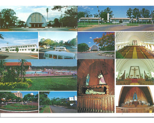 Cartão Postal Antigo Cianorte Paraná - Lote Com 8 Un - P70
