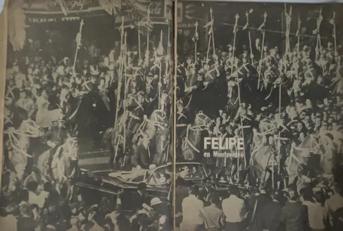 Reporter Nº 48 Revista, Felipe En Montevideo, 1962, Ex5 (Usado)