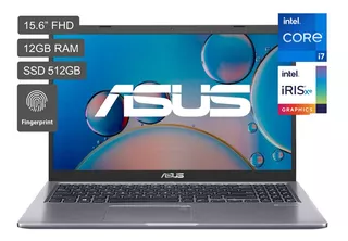 Laptop Asus 15.6 X515ea-bq1749w I7 11va 12gb Ram 512gb Ssd