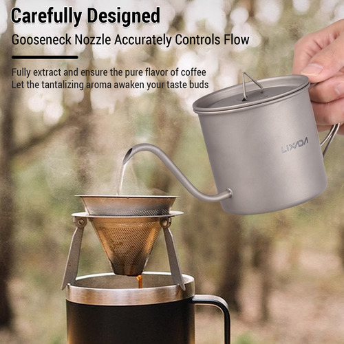 Cafetera Ti, Mini Estufa De Camping Para Té Y Agua