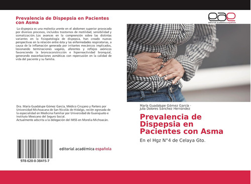 Libro: Prevalencia De Dispepsia En Pacientes Con Asma: En El