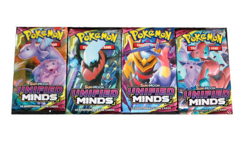 Pokémon Sobre De Cartas Coleccionables Unified Minds Sunmoon