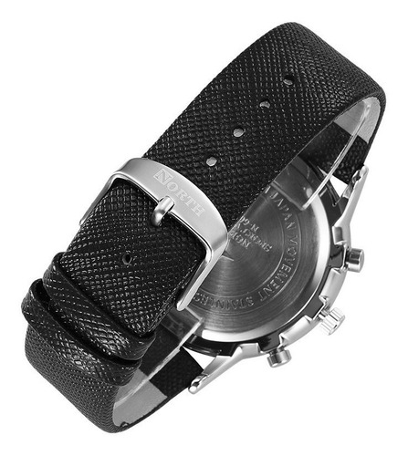 Reloj North Hombre Elegante Casual Piel Acero Inoxidable