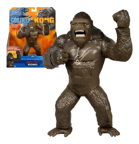 Figura King Kong Filme Godzilla Vs Kong Com Som 17cm Sunny
