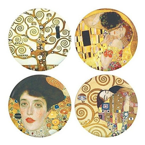 Botin Gustav Klimt Art 125 Iman Conjunto Con El Beso Y El 