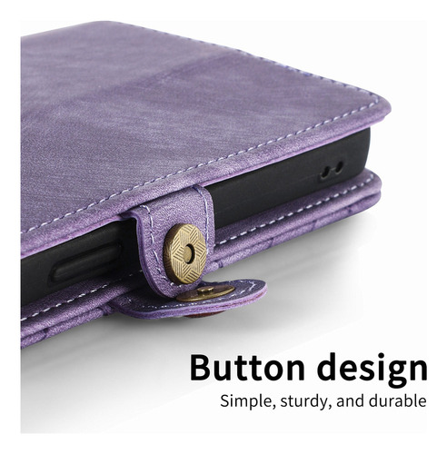 Funda Tipo Cartera De Piel Sintética Para Samsung Galaxy A03s 164/a03 166/f04, Con Ranura Para Tarjetas, Antivibración