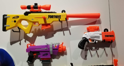 Nerf Grande Com Mira Sniper Elite Fortnite Com 12 Dardos
