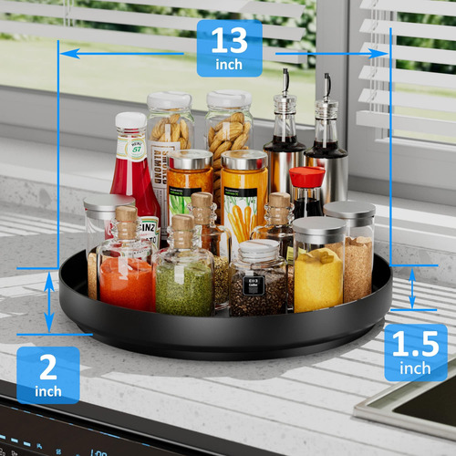 Organizador De Tocadiscos Ovicar Lazy Susan - Rack De Especi