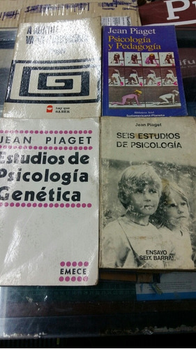 Jean Piaget Lote X 9 Libros Psicología Pedagogía Educación 