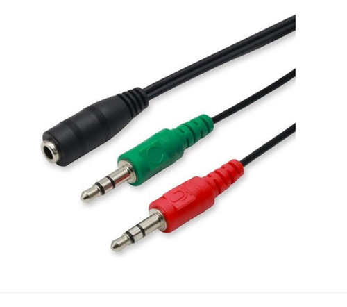 Cabo Adaptador Para Fone 2 P2 X 1 P2 (fone+mic) Tebera