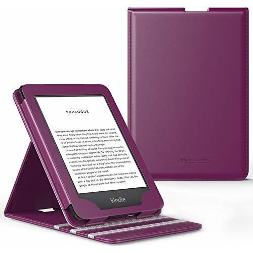 Funda Para Tablet Compatible Con Kindle Color Morado