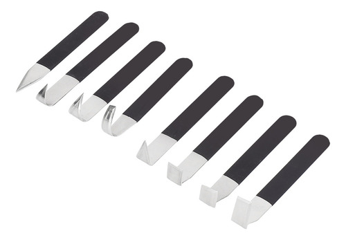 . Juego De Cuchillos For Tallar Arcilla, 8 Piezas, Hoja