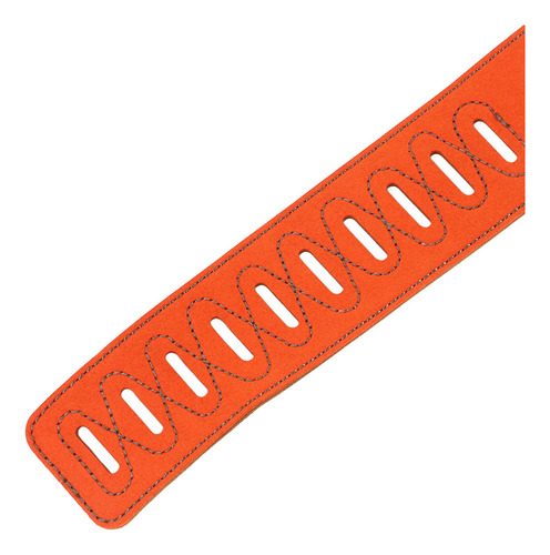 Correa De Guitarra De Cuero Nubuck Ajustable Para Bajo Eléct