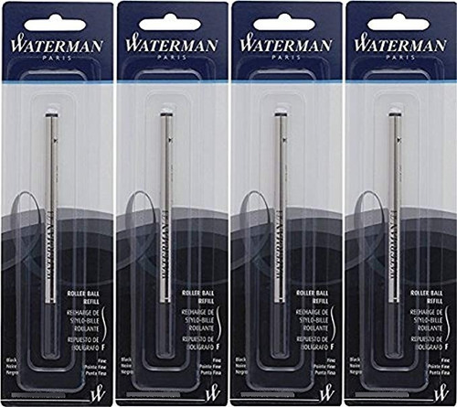 Waterman (r) Refill, Rollerball, Fine Point, 0,5 Mm, Negro (