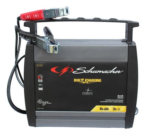 Cargador Electrónico 6v/12v - 3a/6a