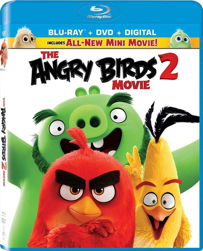 Blu-ray + Dvd The Angry Birds Movie 2 