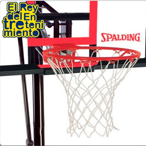 Imagen 3 de 4 de Aro Y Tablero Portátil Spalding Basquet Regulable - El Rey