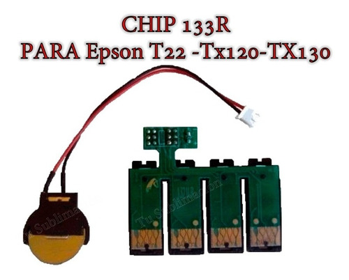 Chip Sistemas Continuos Impresoras Epson Tx130, Tx120, T22..