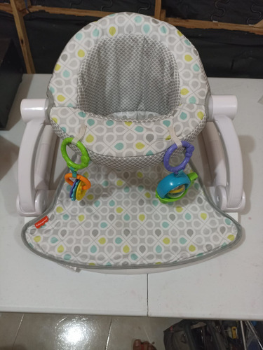 Fisher-price Asiento De Bebé Portátil Con Juguetes, Silla (Usado)