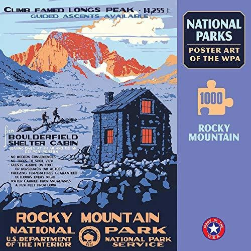 Rocky Mountain National Park Poster Art Of The Wpa Cntbp