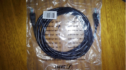 Patch Cord  Jaht Cable Red Utp Cat 5e 3 M Combo X 5 Unidades