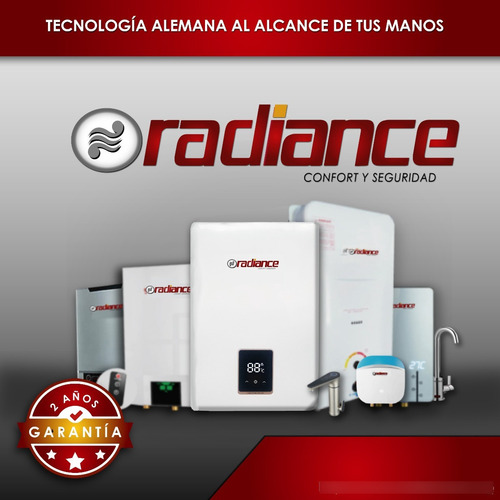 Imagen 2 de 3 de Calefón A Gas Radiance T Forzado 14e 28lts Garantía 2 Años