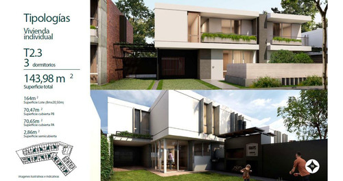 Casa En Housing Las Veras Duplex De 2 Dormitorios Con Patio Valle Escondido