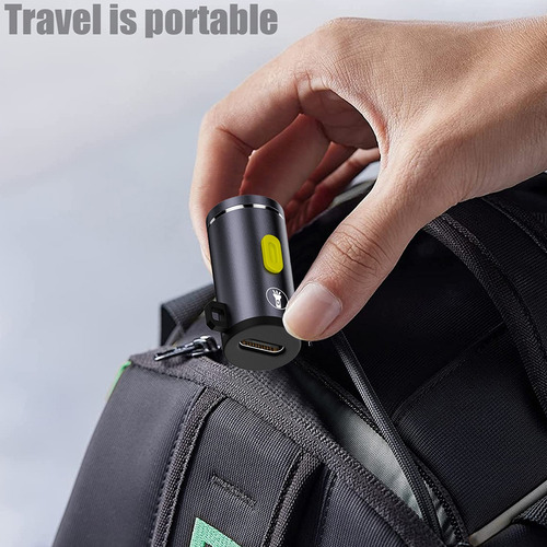 Mini Linterna Tipo C, Usb C, Iluminación Led De Alto Brillo