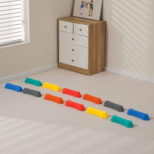 . Escaleras, Piedras De Equilibrio Con Forma De Arcoíris, 6