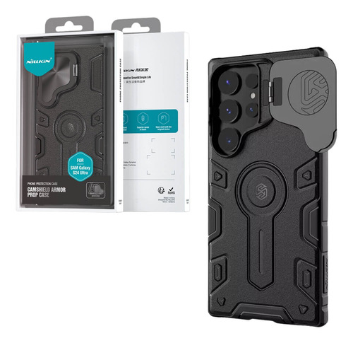 Estuche Nillkin Camshield Armor Para Samsung S24 Ultra