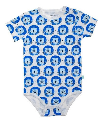 Imagen 3 de 3 de Bodys Manga Corta Set 2 Piezas Bambino 100% Algodón Celeste