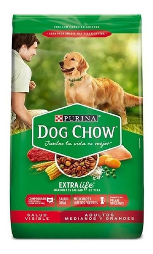 Dog Chow Adultos  Salud Visible 17 Kg