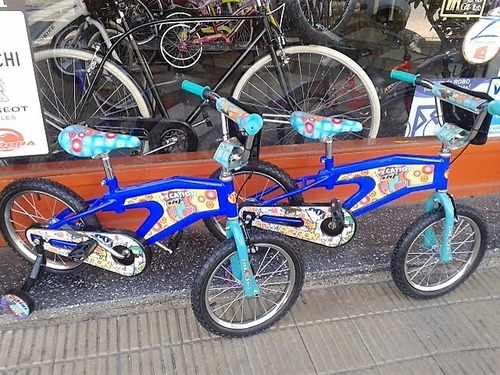 Bicicleta Infantil R16 Varon Personajes (urbana Bikes)