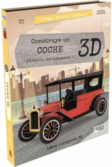 Construye Un Coche 3d - Libro Mas Maqueta - Sassi Junior